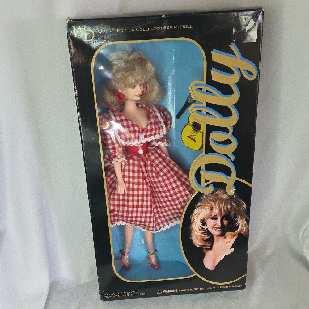 Dolly Parton Doll Limited Edition Collector Series 1995 Vintage NIB